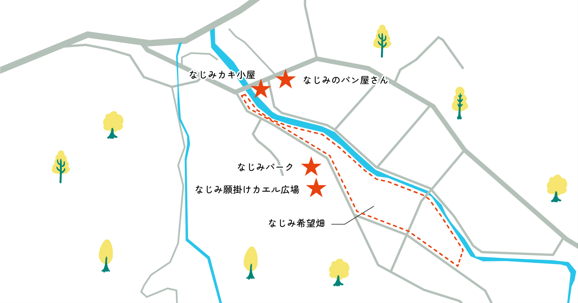 南志見の地図